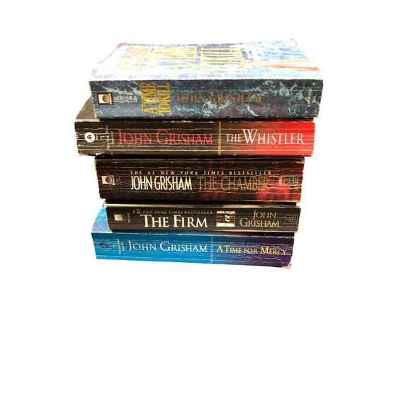 John Grisham Lot of 5 The Firm The Chamber The Whistler A Time To Kill A Time Fo - Picture 6 of 8